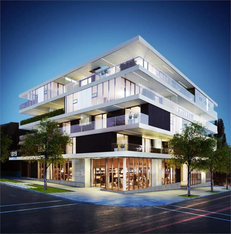 404-1819 West 5th Avenue | West Five | Kits New Condo Development | Vancouver West Side