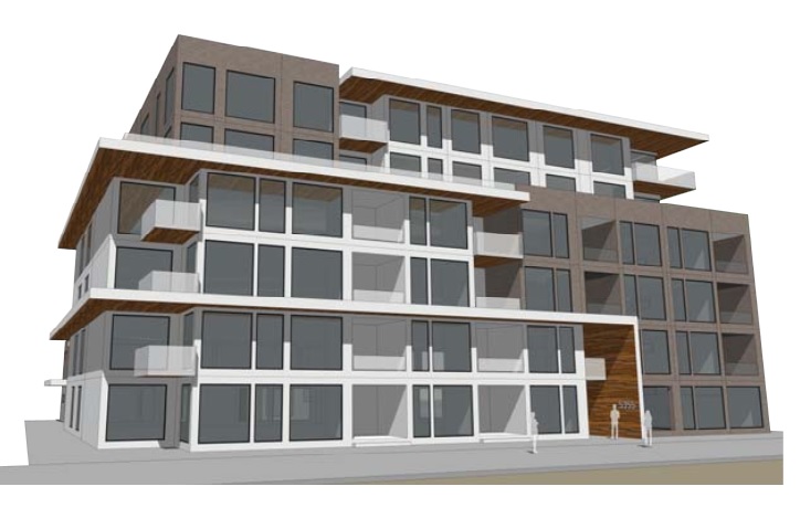 External rendering of Contessa by GBL Architects.