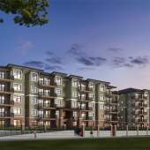 Artist rendering of The Georgia, Langley presale condos by Whitetail Homes.