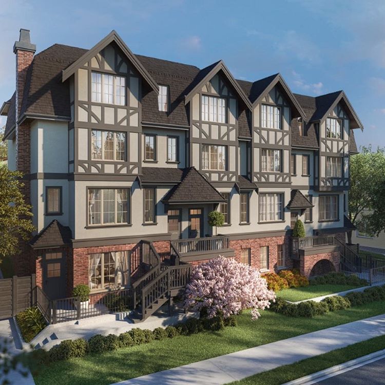 Tudor House by Formwerks – 15 Cambie Corridor Pre-Construction British Rowhomes