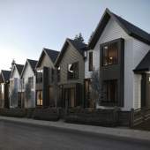 Coming soon to Coquitlam, Aalto Townhomes designed by Ramsay Worden Architects.