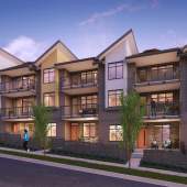 Coming soon to Burke Mountain in Coquitlam, presale executive townhomes desigend by Focus Architecture.
