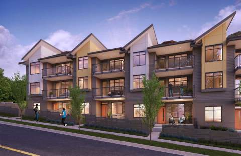 Coming Soon To Burke Mountain In Coquitlam, Presale Executive Townhomes Desigend By Focus Architecture.