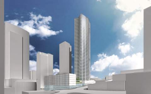 A New Residential Tower Coming Soon To Downtown New Westminster Designed By Yamamoto Architects.