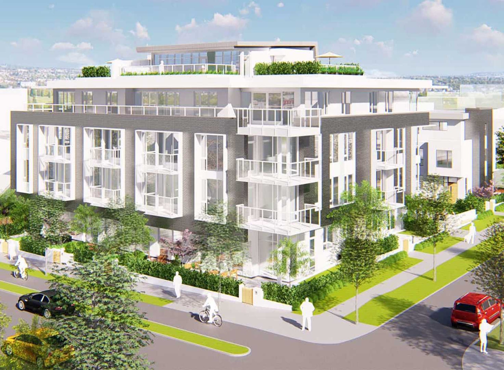 A Cambie Corridor residential development consisting of 31 condominiums and 5 townhomes.