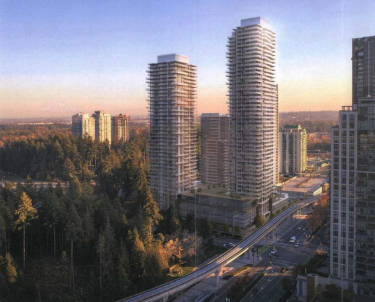 Coming soon to Coquitlam Centre from Onni Group, presale Tri-Cities condos and rental apartments.