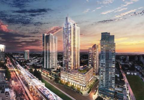 In The Heart Of Metrotown, Sun Towers Is A Beacon Of Cosmopolitan Sophistication.