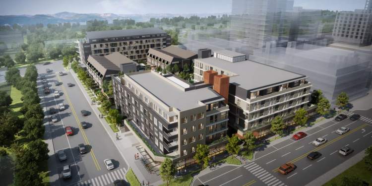 Artist rendering of ERA Phase 1 as seen from the southwest.