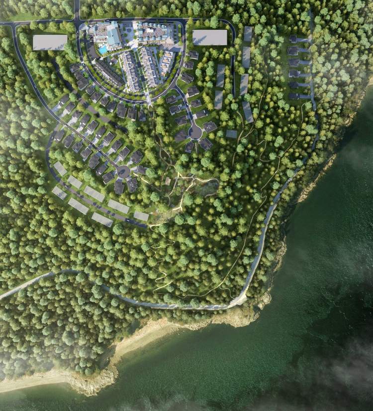 A 350-unit oceanfront master-planned community with condos, townhomes, and homesites.