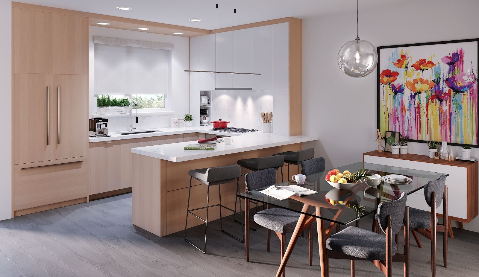 We want your kitchen to be as functional as possible — from the perfect placement of appliances to the best locations to plug in your devices.