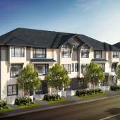 An upscale collection of 2- and 3-bedroom Langley City townhomes selling now.