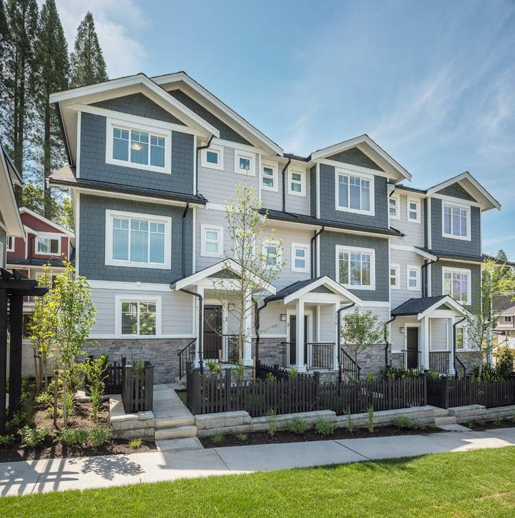 New 3- & 4-bedroom mountain view townhomes in Sullivan, Surrey. Selling now!