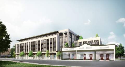 New Mixed-use Development Proposed For The 6100 Block Of West Boulevard In Kerrisdale Designed By Yamamoto Architecture.