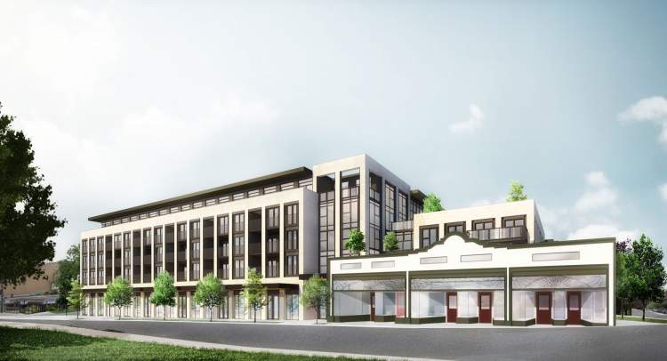 New mixed-use development proposed for the 6100 block of West Boulevard in Kerrisdale designed by Yamamoto Architecture.