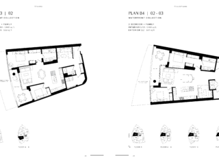 Tesoro Floor Plan B3 Waterfront Collection