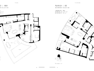 Tesoro Floor Plan C3 Waterfront Collection