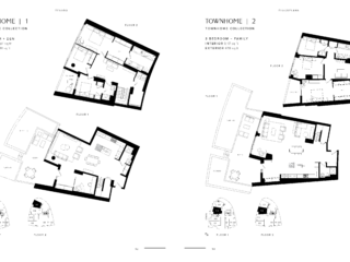 Tesoro Floor Plan Townhome 1