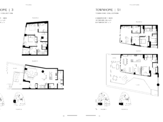 Tesoro Floor Plan Townhome 3