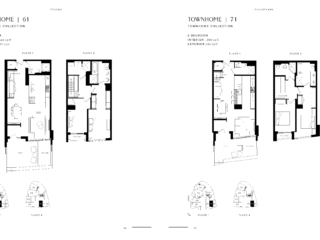 Tesoro Floor Plan Townhome 61