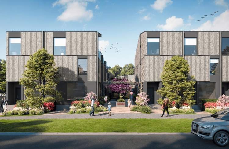 A collection of one- to four-bedroom ground-oriented townhomes in southern Victoria.
