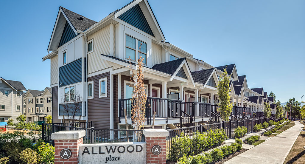 A collection of 2- and 3-bedroom townhomes in the heart of downtown Abbotsford from Onni Group.