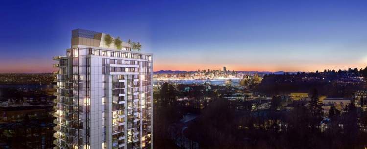 Residences are expansive with views that capture an endless panorama from North Shore mountains to Burrard Inlet to downtown Vancouver.