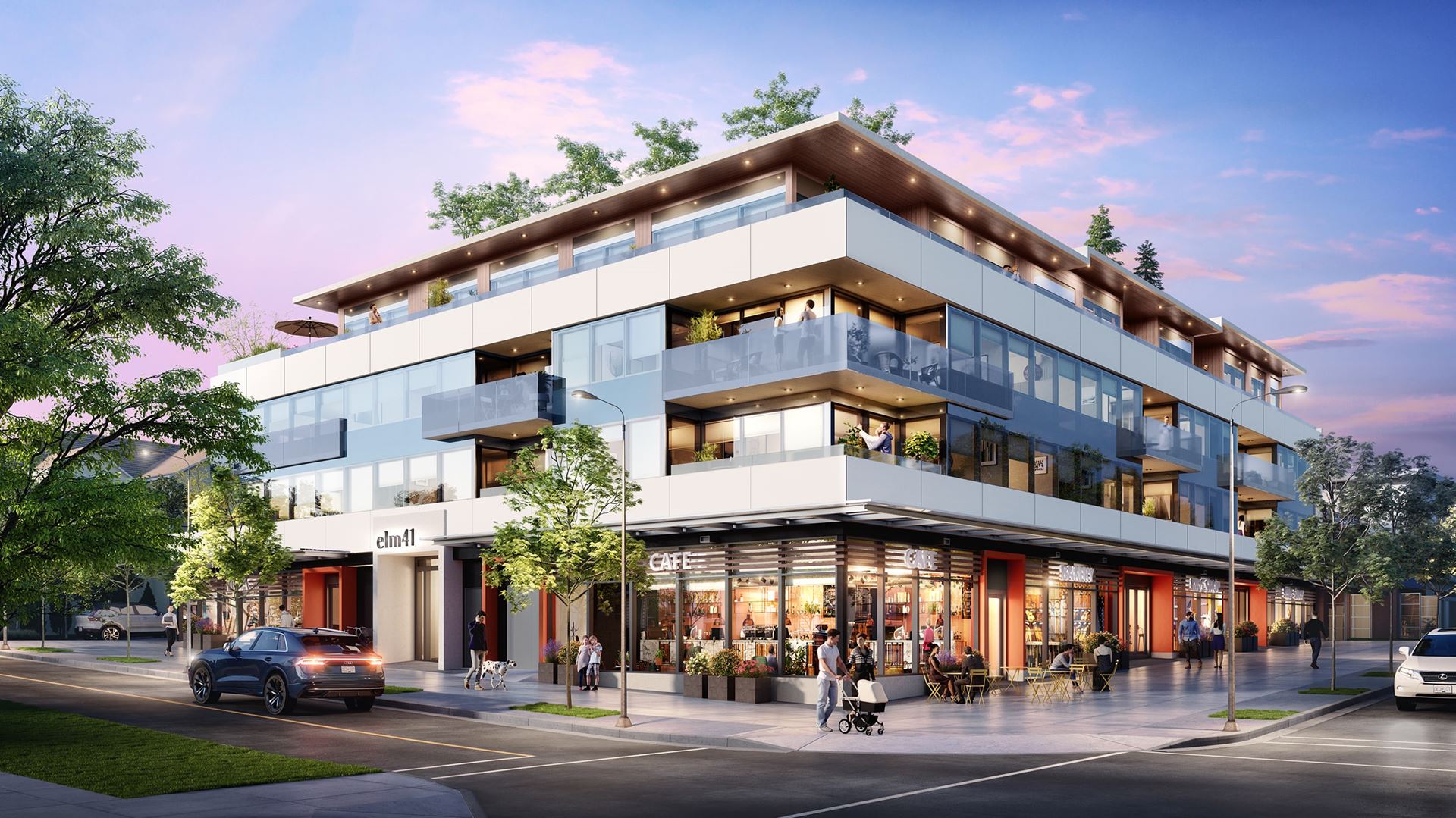 A boutique collection of 23 West Side luxury condominiums.