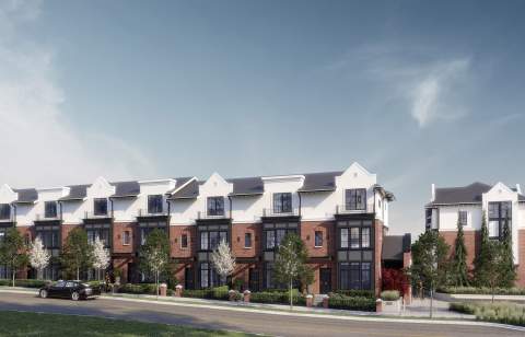 40 European-inspired Family Rowhomes In The Heart Of North Vancouver's Lions Gate Village.