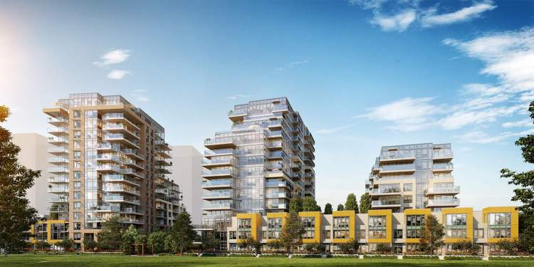 Coming soon to Brighouse Village, Park Residences II is a collection of 232 Richmond homes on the edge of Minoru Park.