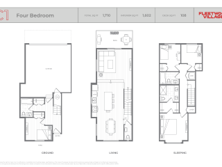 Fleetwood Village Townhomes Floor Plan C1