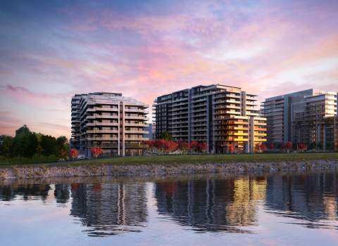 Three Mid-rise Luxury Condominium Towers Coming Soon To ASPAC’s Prestigious River Green Community In Richmond.