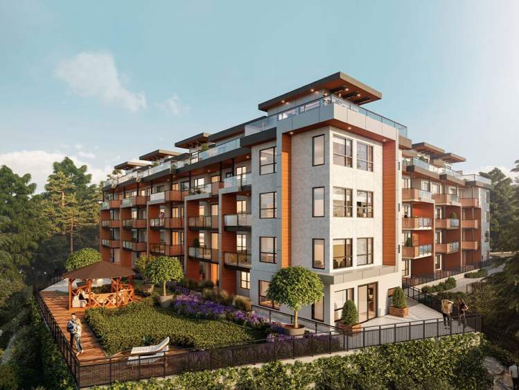 1-, 2-, and 3-bedroom homes on Abbotsford’s Horn Creek Park.