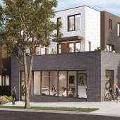 A collection of 24 East Vancouver Passive House homes coming soon to the corner of East 1st Avenue and Lakewood Drive.