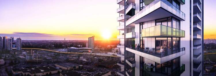 Coming soon to Surrey City Centre, 234 new homes in a 31-storey tower by Maple Leaf Homes.