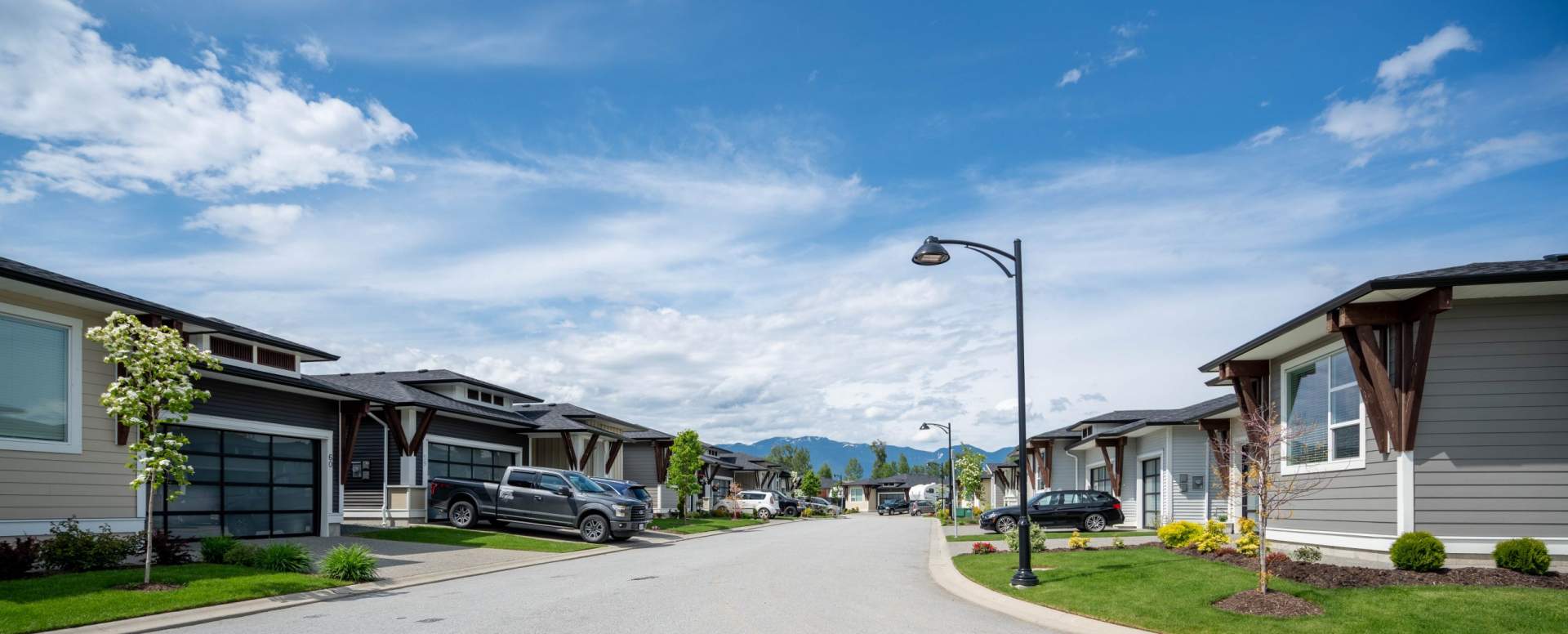 A gated, single-family rancher community located in Sardis in the Fraser Valley.
