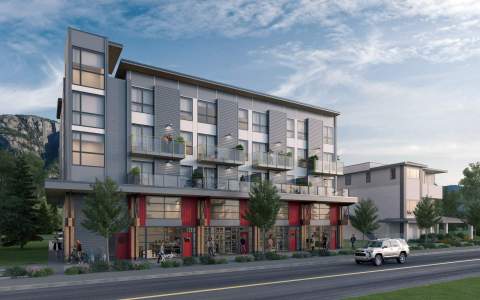 An Urban Collection Of Artisan Spaces And Loft-style Homes In Squamish's Downtown South.