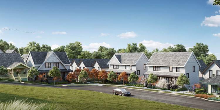 A collection of 41 heritage and contemporary townhomes and garden flats in Maillardville.