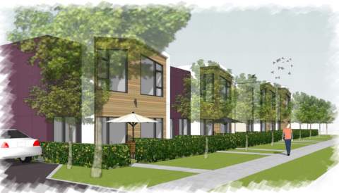 A Collection Of 22 Modern Townhomes Near Nanaimo's University District.