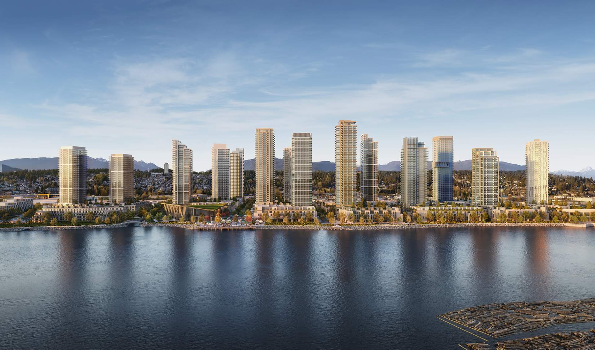 Fraser Milles - Coquitlam's only waterfront community will offer 5,500 new homes in 20 buildings.