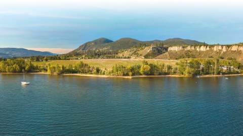 A Rare Opportunity To Own A Lakehouse On The Shore Of Lake Okanagan In Summerland, BC.