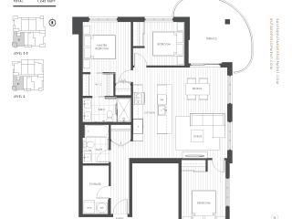 Two Shaughnessy Floor Plan E1