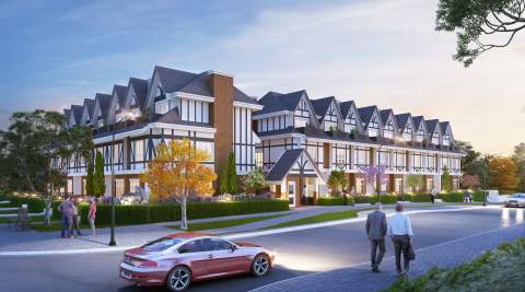 A New Collection Of 23 Tudor-style Townhouses In Burnaby's Edmonds Town Centre Neighbourhood.