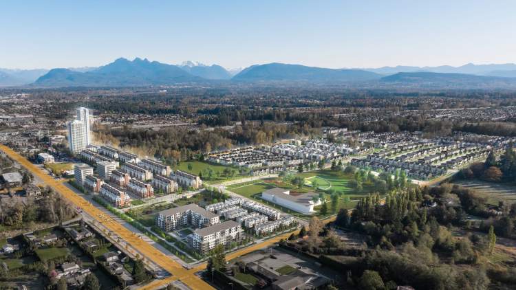 Two iconic towers coming to Langley’s award-winning master-planned community of Latimer Heights.