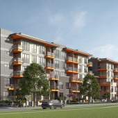 A new collection of 213 condominiums and townhomes coming to Surrey's Gateway district.