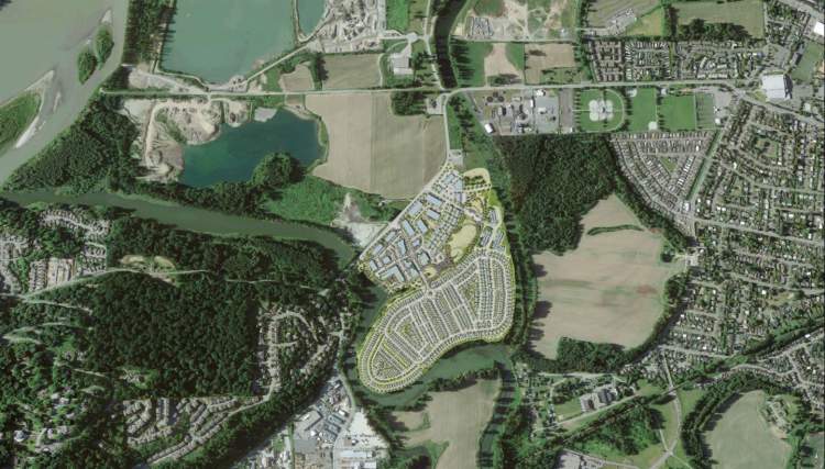 A new home development in Chilliwack featuring over 10 acres of dedicated park space.