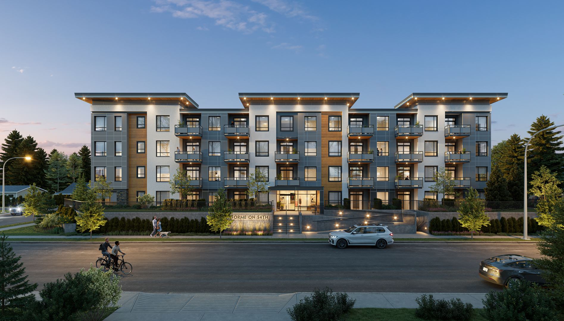 A collection of 62 1- and 2-bedroom Langley City condominiums starting at $299,900.