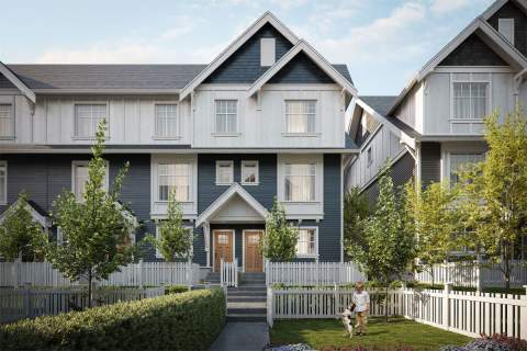 A Collection Of 34 Traditionally-inspired 2-, 3- & 4-bedroom Victoria Townhomes.