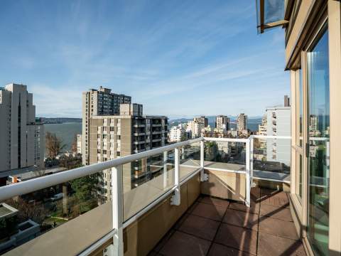 801 1290 Burnaby Street | The Bellevue | West End Penthouse Condo | Vancouver West