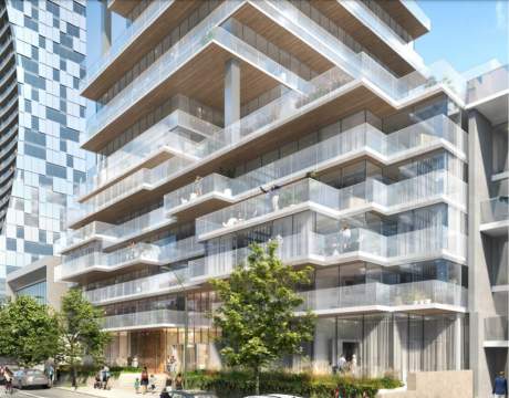 A 43-storey Mixed-use West End Tower With 198 Luxury Condominiums.