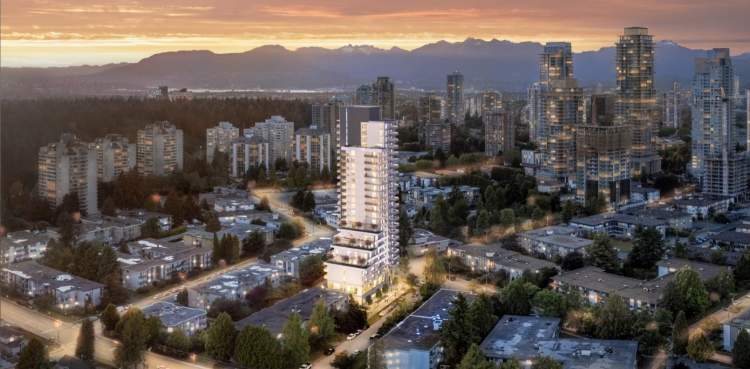 A 24-storey mixed-use highrise coming soon to Maywood, offering a collection of 91 condominiums.